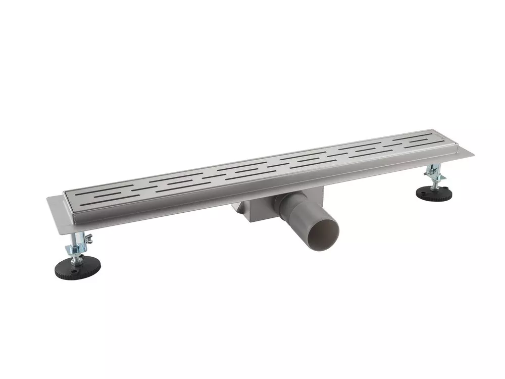 Трап душевой линейный Gappo нержавеющая сталь комбинированный/сухой затвор 80 см (G88007-1)