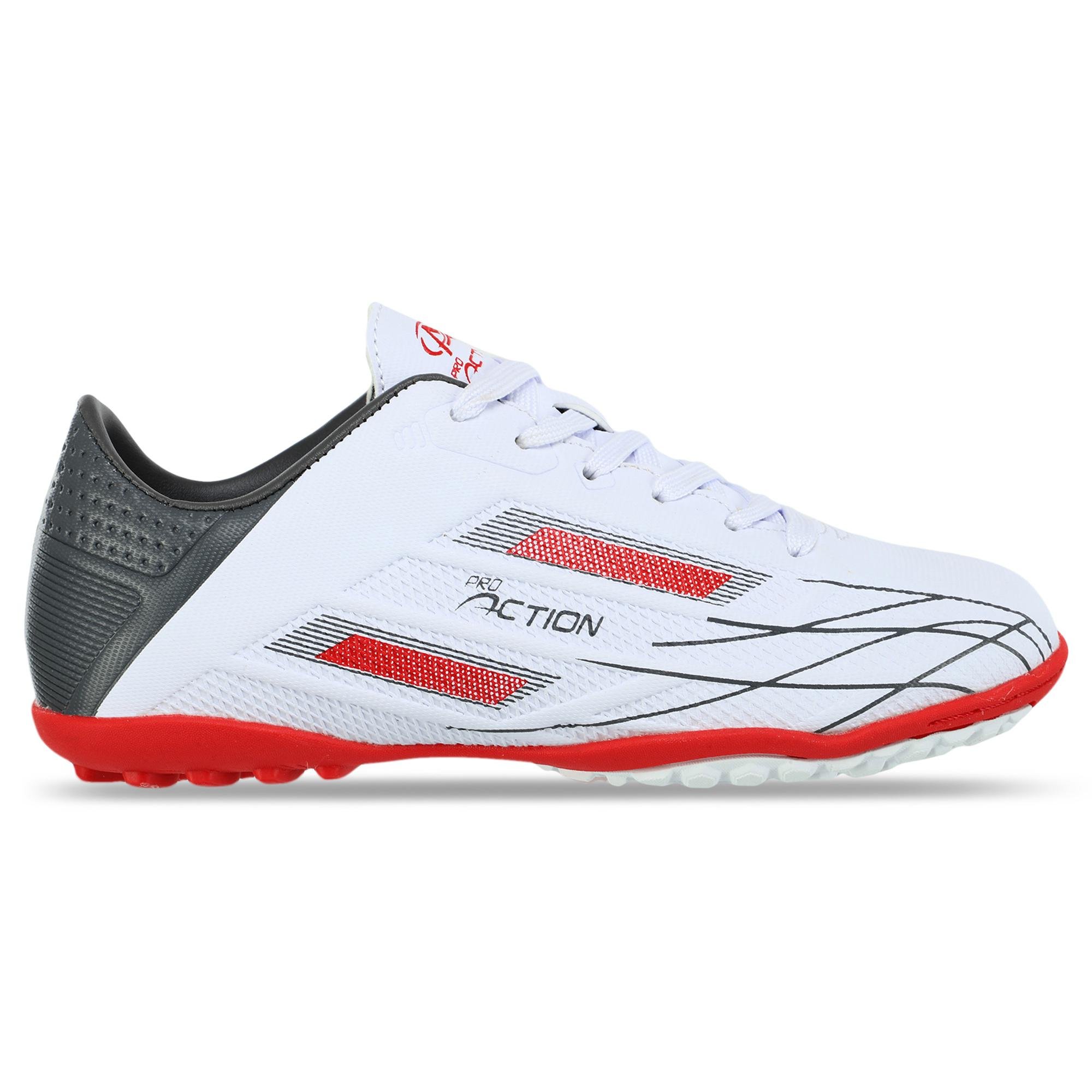 Сороконожки футбольные Pro Action VL21883-TF-WR р. 37 Белый/Красный Сороконожки футбольные Pro Action VL21883-TF-WR р. 37 Белый/Красный