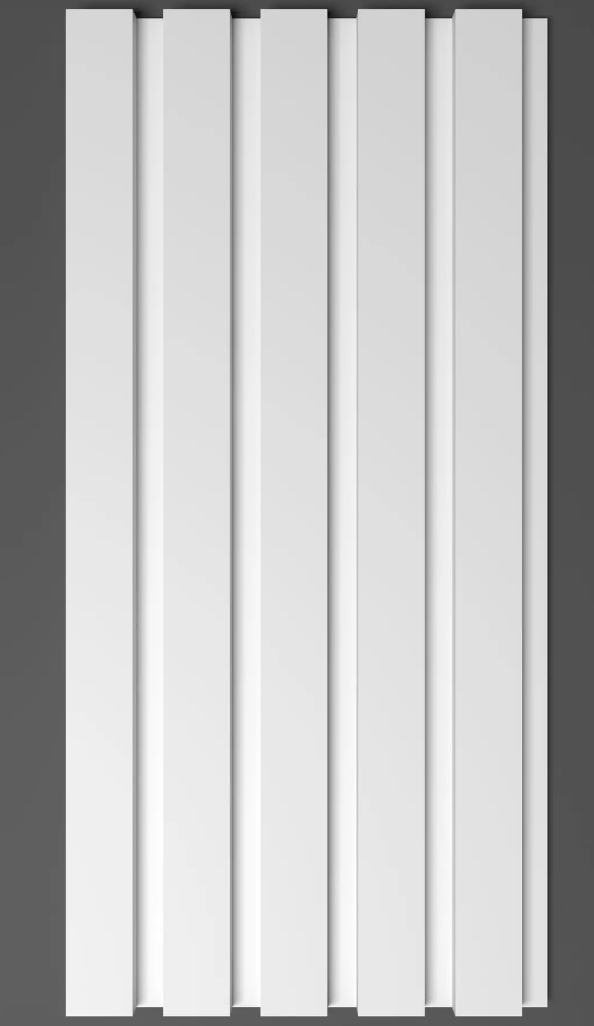 Панель декоративна поліуретанова Art Decor W 371 жорстка 2000 мм (2323866978)