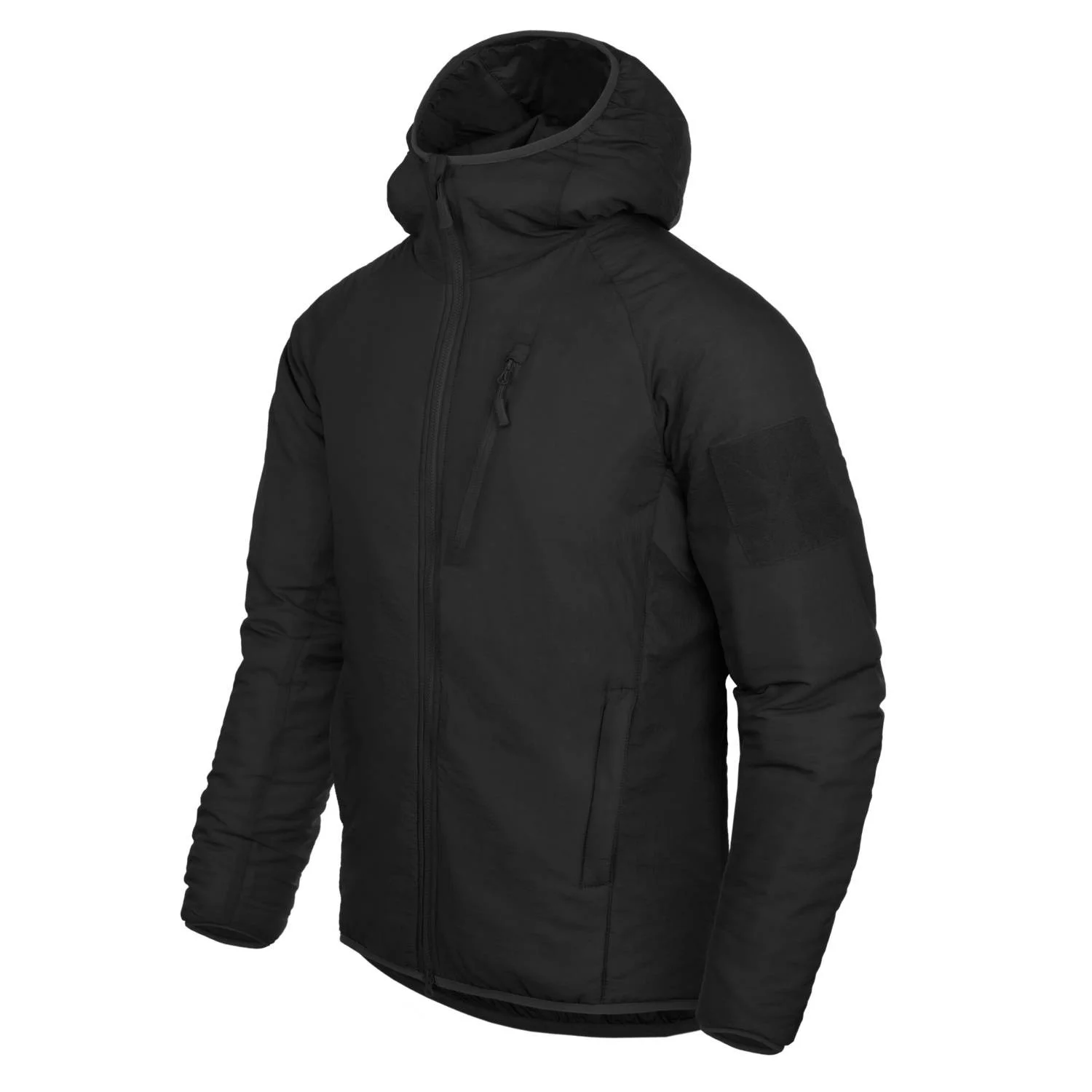 Куртка Helikon-Tex Wolfhound Hoodie Climashield Apex S Black (KU-WLH-NL-01-B03)