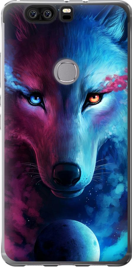 Чехол на Huawei Honor V8 Арт-волк (3999u-608-42517)