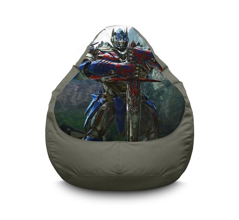 Кресло мешок iPuff Transformers Sword Оксфорд XXXL 100х135 см Серый