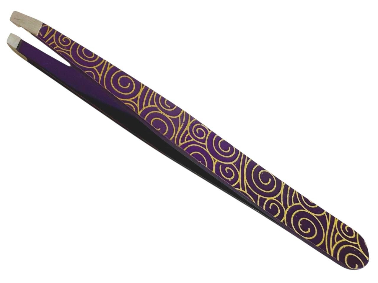 Пінцет для брів скошений Zauber-manicure T-311 (27734962)