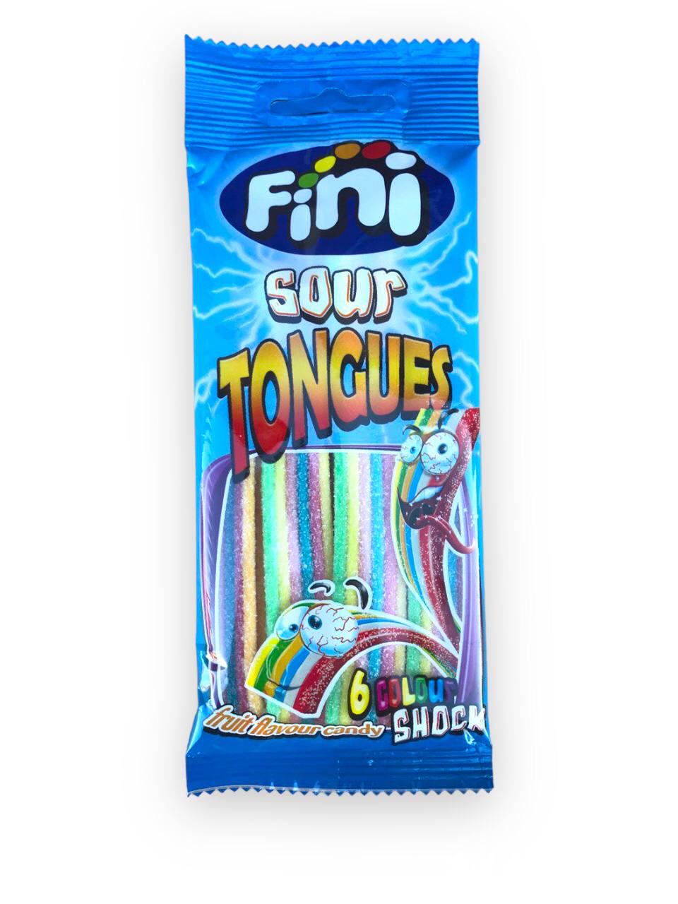 Мармелад жевательный Fini Кислые язычки 90 г (14414684)