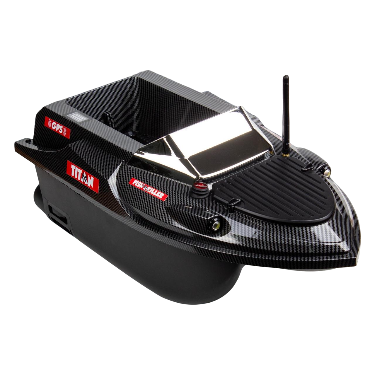 Човник короповий для завозу підгодовування Fish Killer Titan ехолот автопілот з GPS на 180 пікселів до 3 кг до 800 м (2667664518)