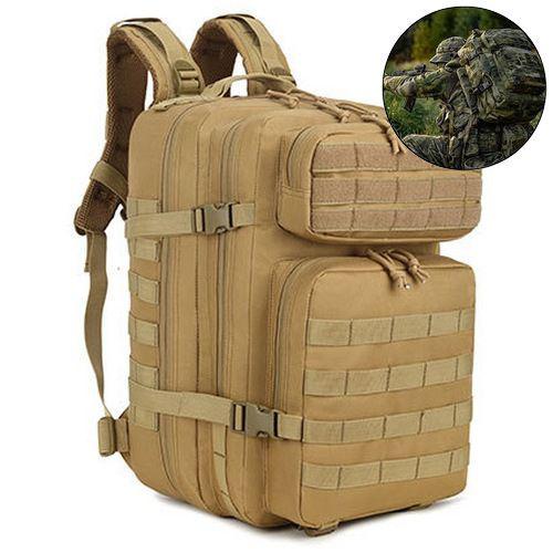 Рюкзак туристический Storm Cooper MOLLE 40 л 50х30х28 см Койот (8310261) - фото 2