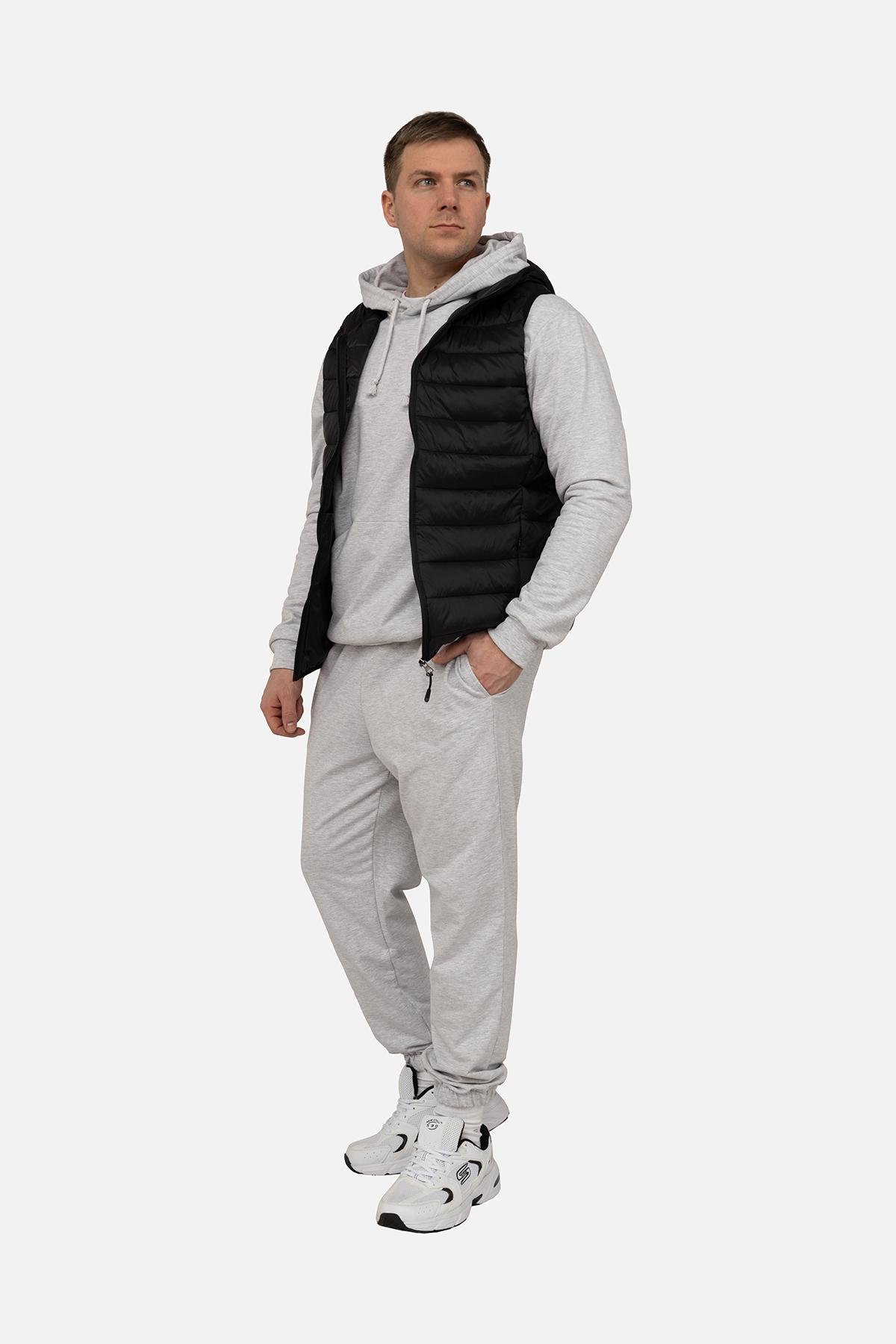 Жилет утеплений чоловічий р. 54 Чорний (SKT001037165) - фото 1 Жилет утеплений чоловічий р. 54 Чорний (SKT001037165) - фото 1