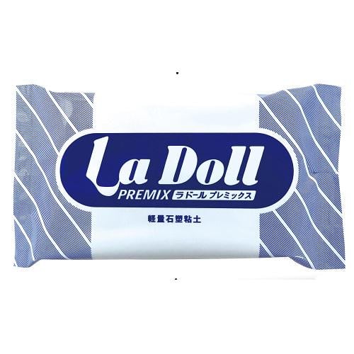 Полимерная глина самозастывающая PADICO, 120 г., La Doll Premix, для кукол, Белая, (1523296)