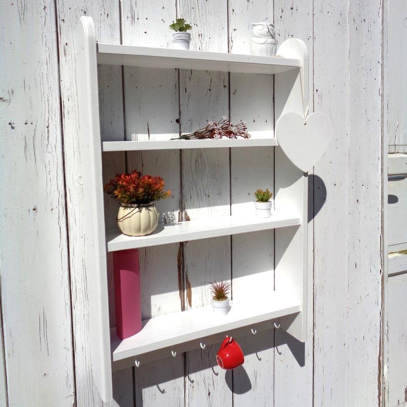 Полка настенная из дерева Кахаро Зефир (ПНС/005720)