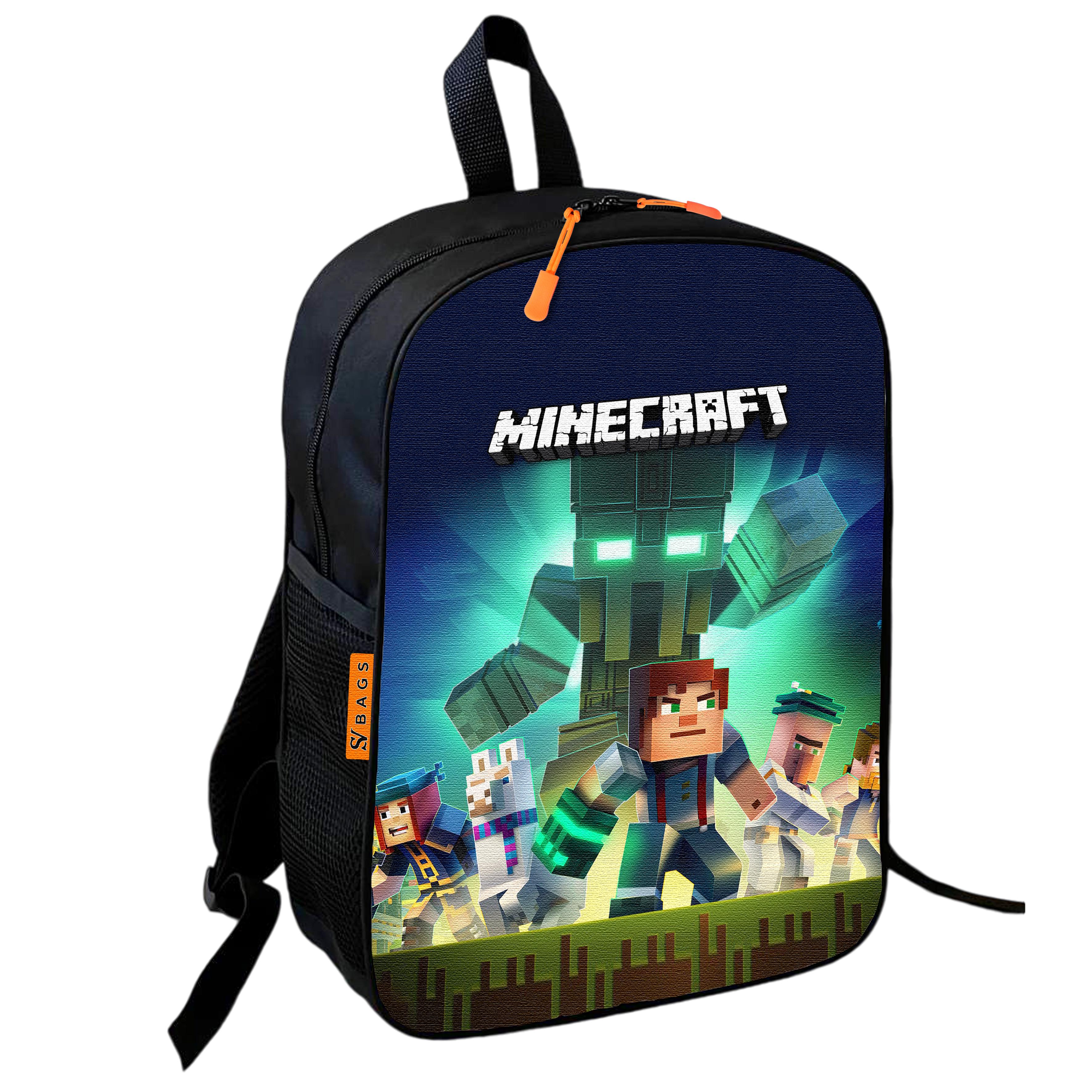 Школьный рюкзак детский Minecraft для мальчика 36х27 см (0468) Школьный рюкзак детский Minecraft для мальчика 36х27 см (0468)