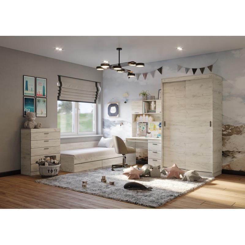 Спальня дитяча Еверест Соната-10 Крафт білий (ЕВ20576)
