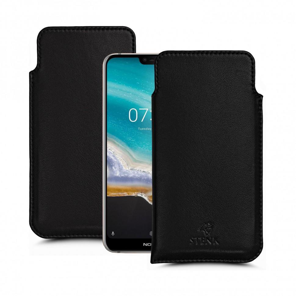 Футляр Stenk Elegance для Nokia 7.1 Черный (62984)