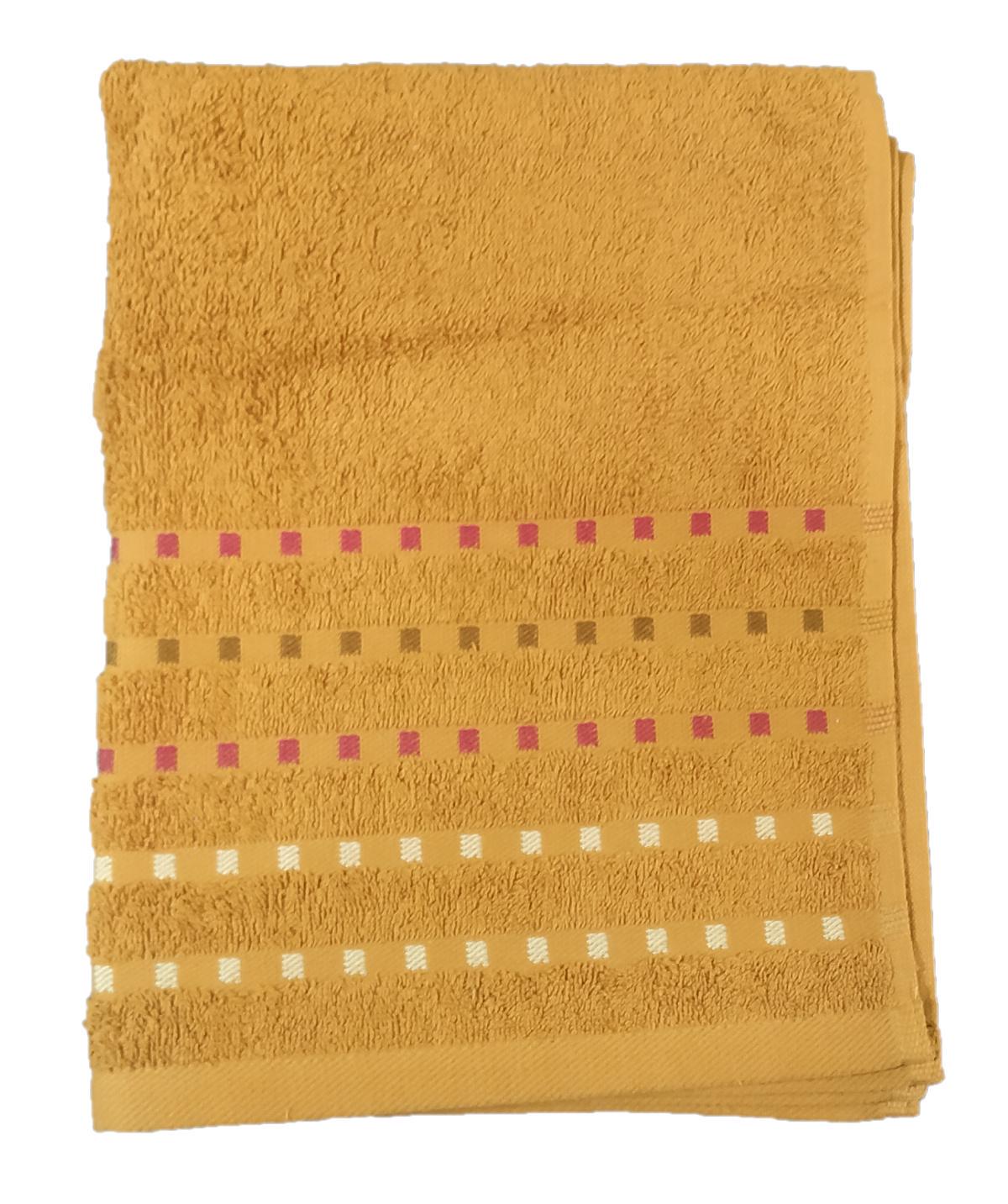 Рушник махровий Zastelli Мозаїка 70x140 см Бежевий (09538-000241) - фото 1 Рушник махровий Zastelli Мозаїка 70x140 см Бежевий (09538-000241) - фото 1
