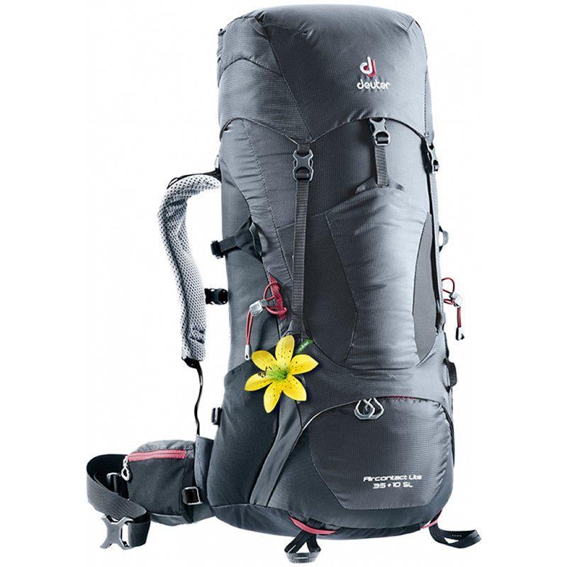 Рюкзак туристический Deuter Aircontact Lite 35+10 л Graphite/Black (33400184701)