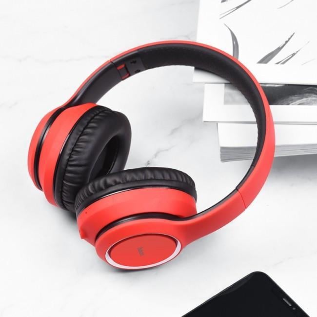 Наушники Bluetooth Hoco W28 Journey Wireless Headphones Red (12600361)