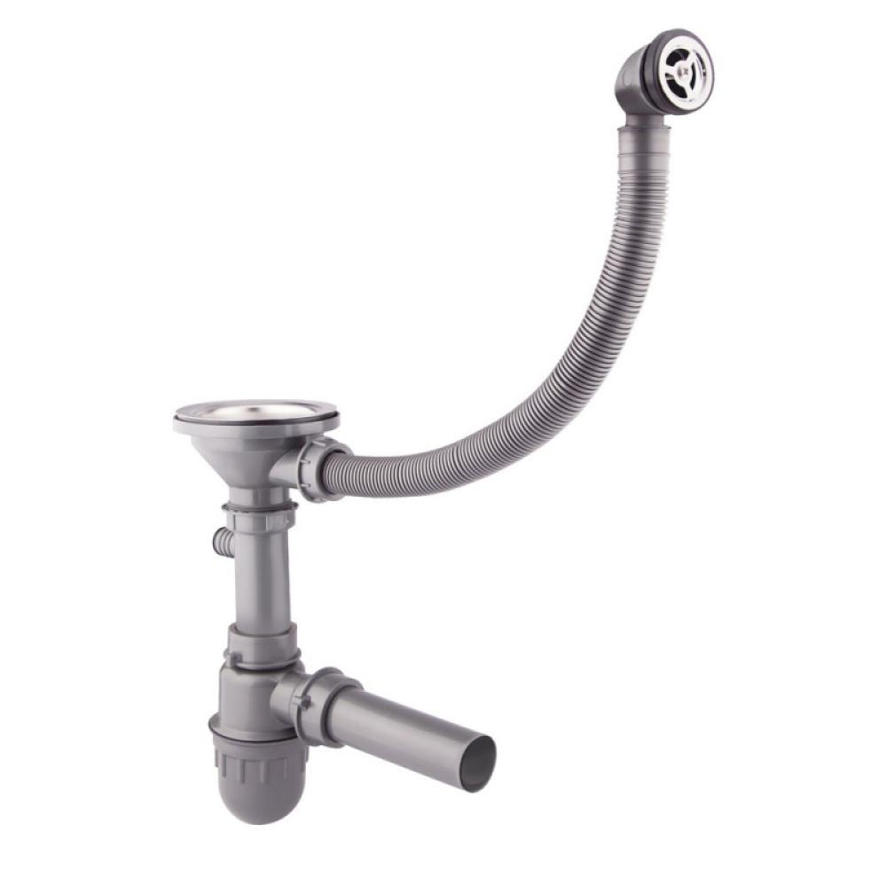 Кухонная мойка Lidz D510/200 WHI-01 (LIDZWHI01D510200) - фото 6