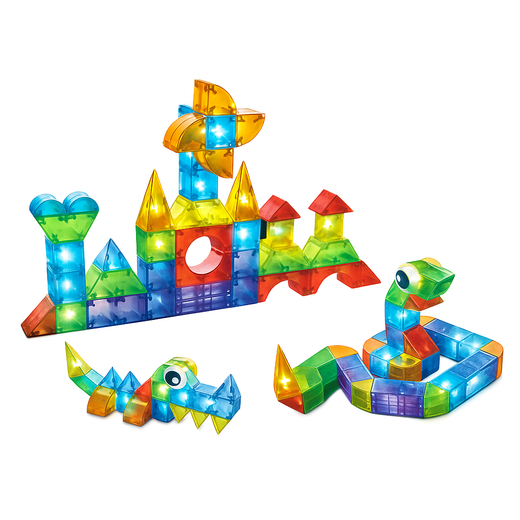 Конструктор детский магнитный 2206 134 дет. (29264601)