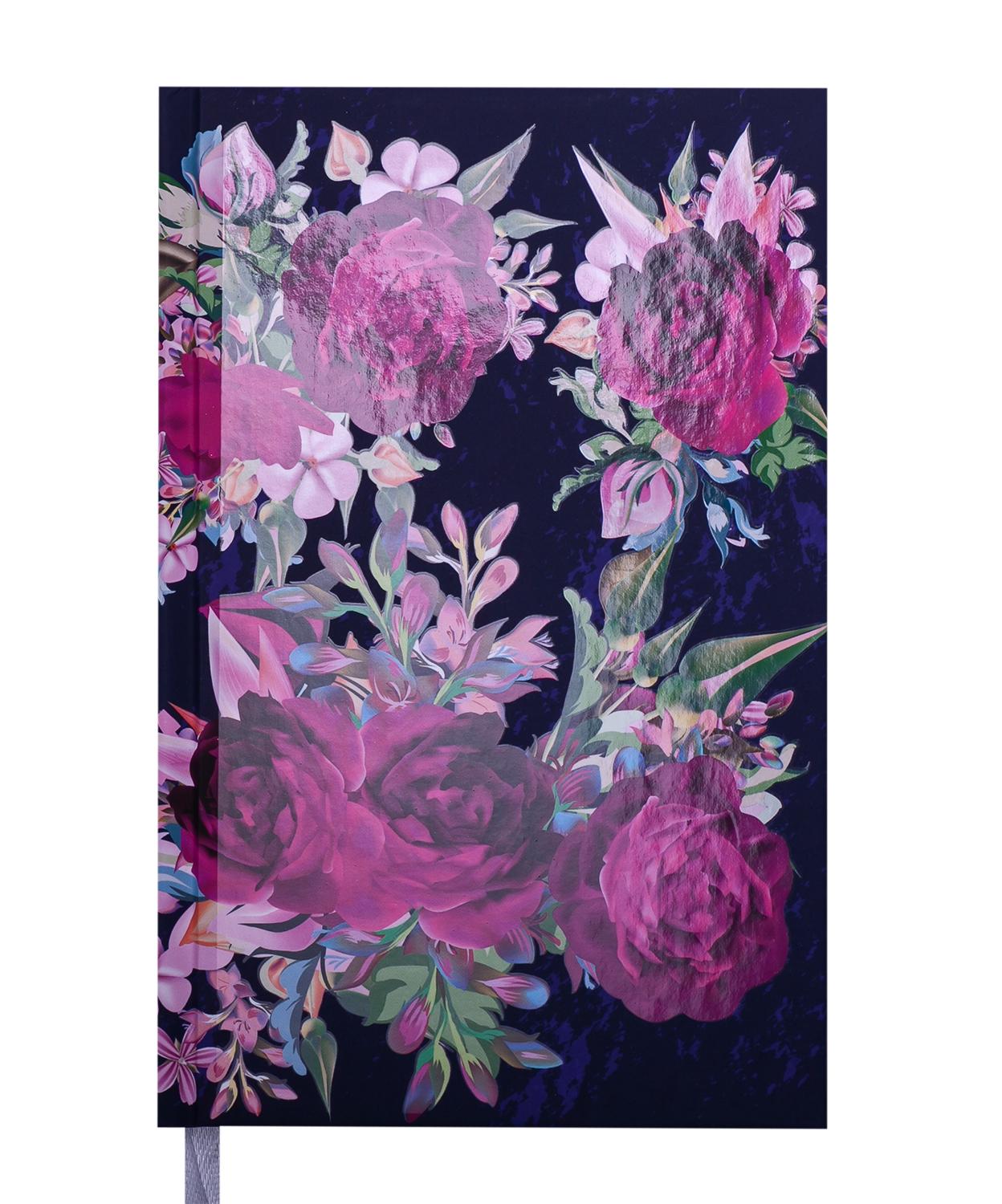 Ежедневник недатированный Buromax ESTILO A6 288 страниц Темно-синий (BM.2620-03)