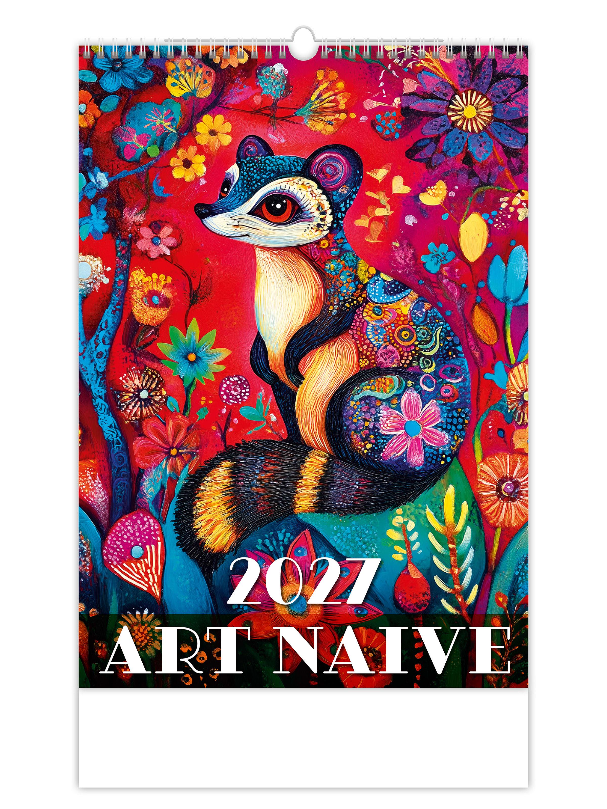Календар настінний 2027 HELMA Art Naive 31,5х45 см (N150-27) Календар настінний 2027 HELMA Art Naive 31,5х45 см (N150-27)