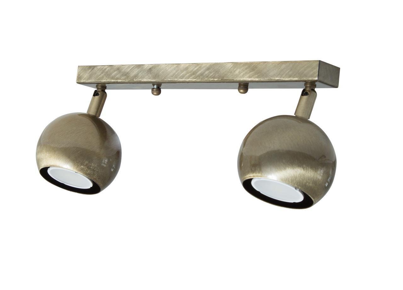 Светильник спот MSK ELECTRIC Core на два поворотных плафона под лампу GU10 Бронзовый (NL 11151-2 BN) Светильник спот MSK ELECTRIC Core на два поворотных плафона под лампу GU10 Бронзовый (NL 11151-2 BN)