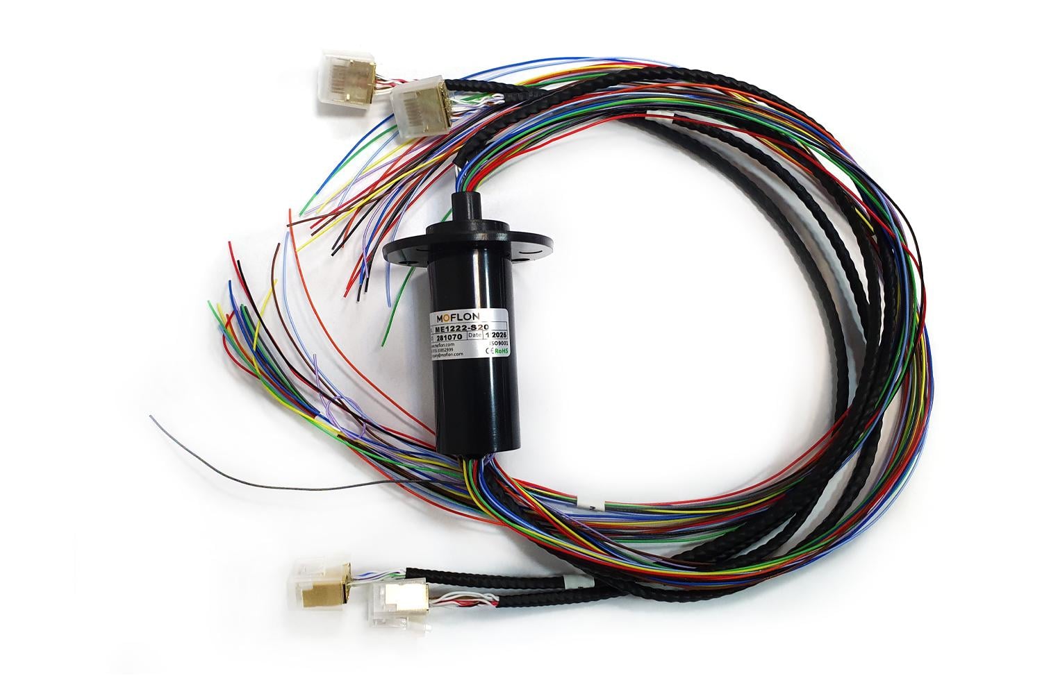 Кільце контактне Moflon ME1222-S20 22мм 2xETH/20x2A (60643)