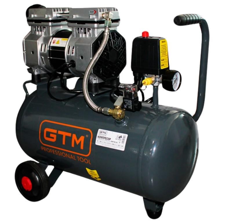 Компрессор поршневой воздушный GTM KAW750-24L 24 л (43998)