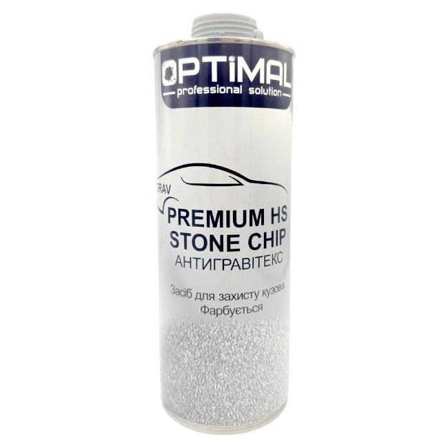 Средство для защиты кузова антигравий OPTIMAL GRAV HS 1 кг Серый
