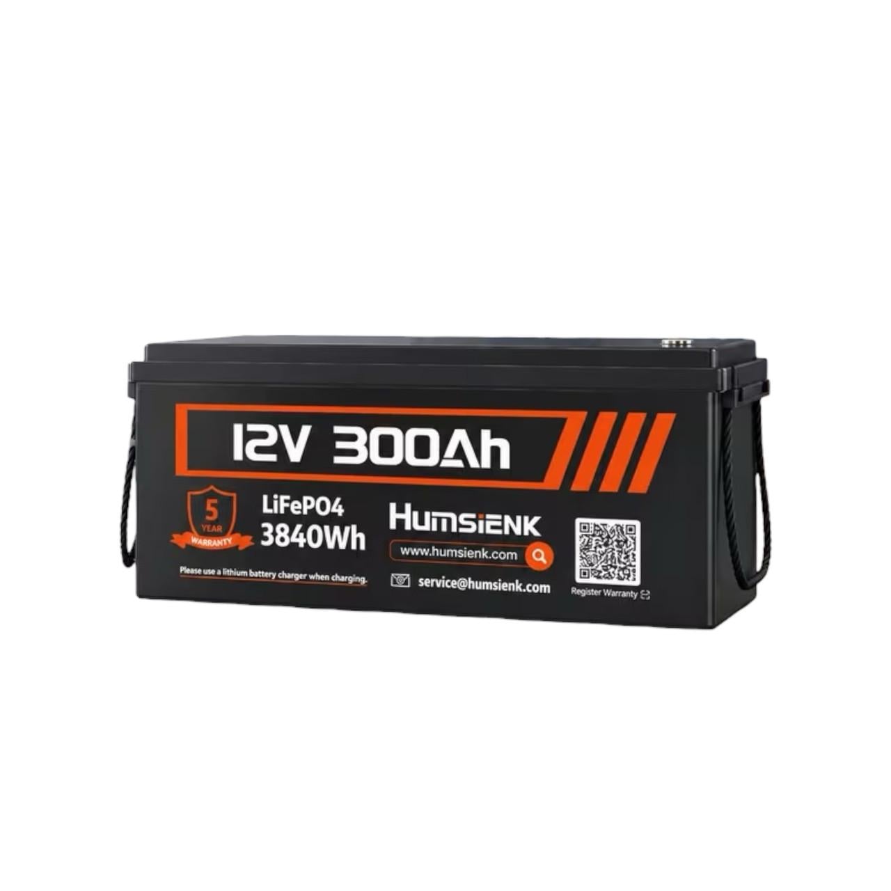 Аккумулятор LiFePO4 Humsienk 12V 300 Ah 3840 Вт/ч (010052)