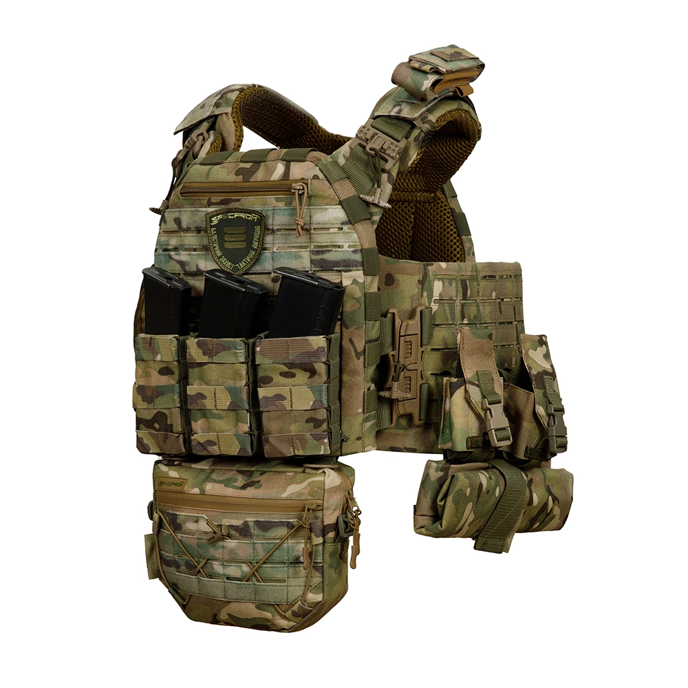 Плитоноска SPECPROM WARMOR Gen5 V2 с полным комплектом подсумков Мультикам