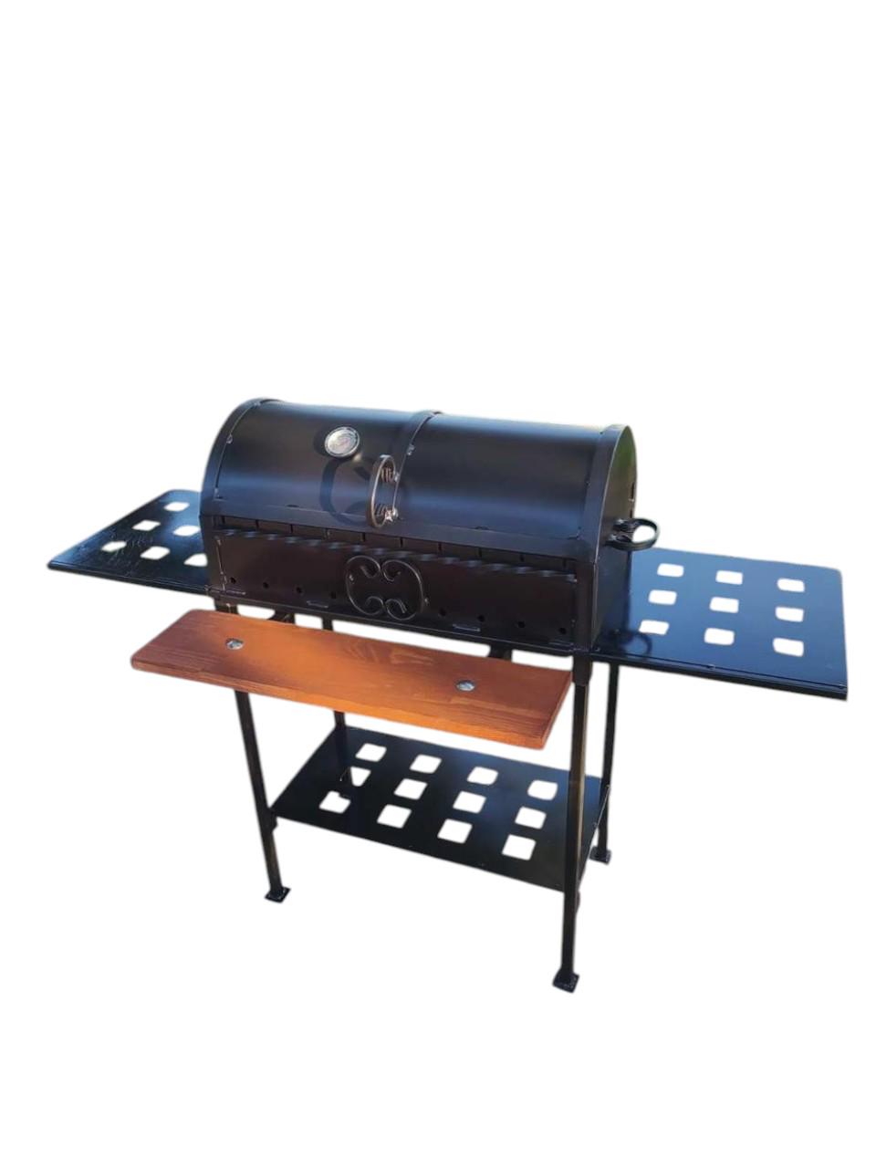 Гриль-мангал із кришкою зі сталі 60 см 4 мм (1897245038) - фото 2 Гриль-мангал із кришкою зі сталі 60 см 4 мм (1897245038) - фото 2