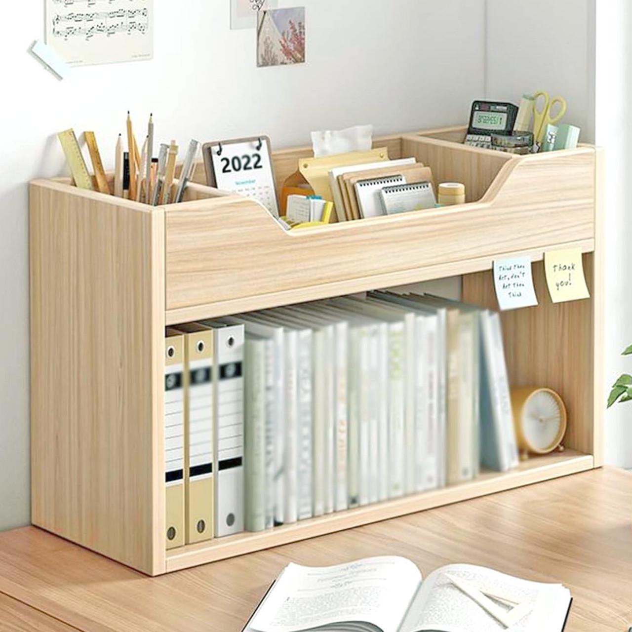 Полка книжная настольная из дерева Куритин Бланже (КПА-025701)