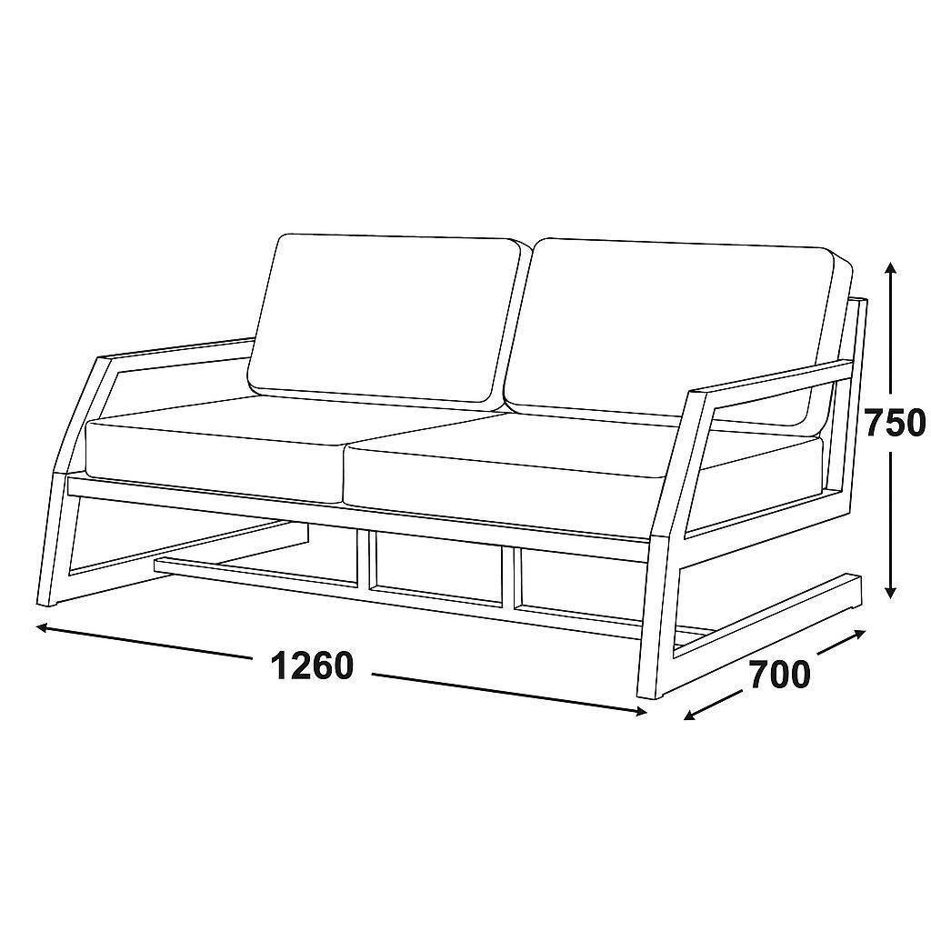 Диван металлический AVVS Атлас с подлокотниками лофт велюр 126 см Салатовый - фото 5 Диван металлический AVVS Атлас с подлокотниками лофт велюр 126 см Салатовый - фото 5