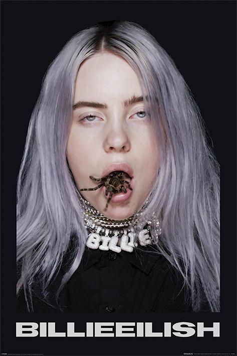 Постер плакат Біллі Айліш Павук/Billie Eilish Spider 61x91,5 см - фото 1