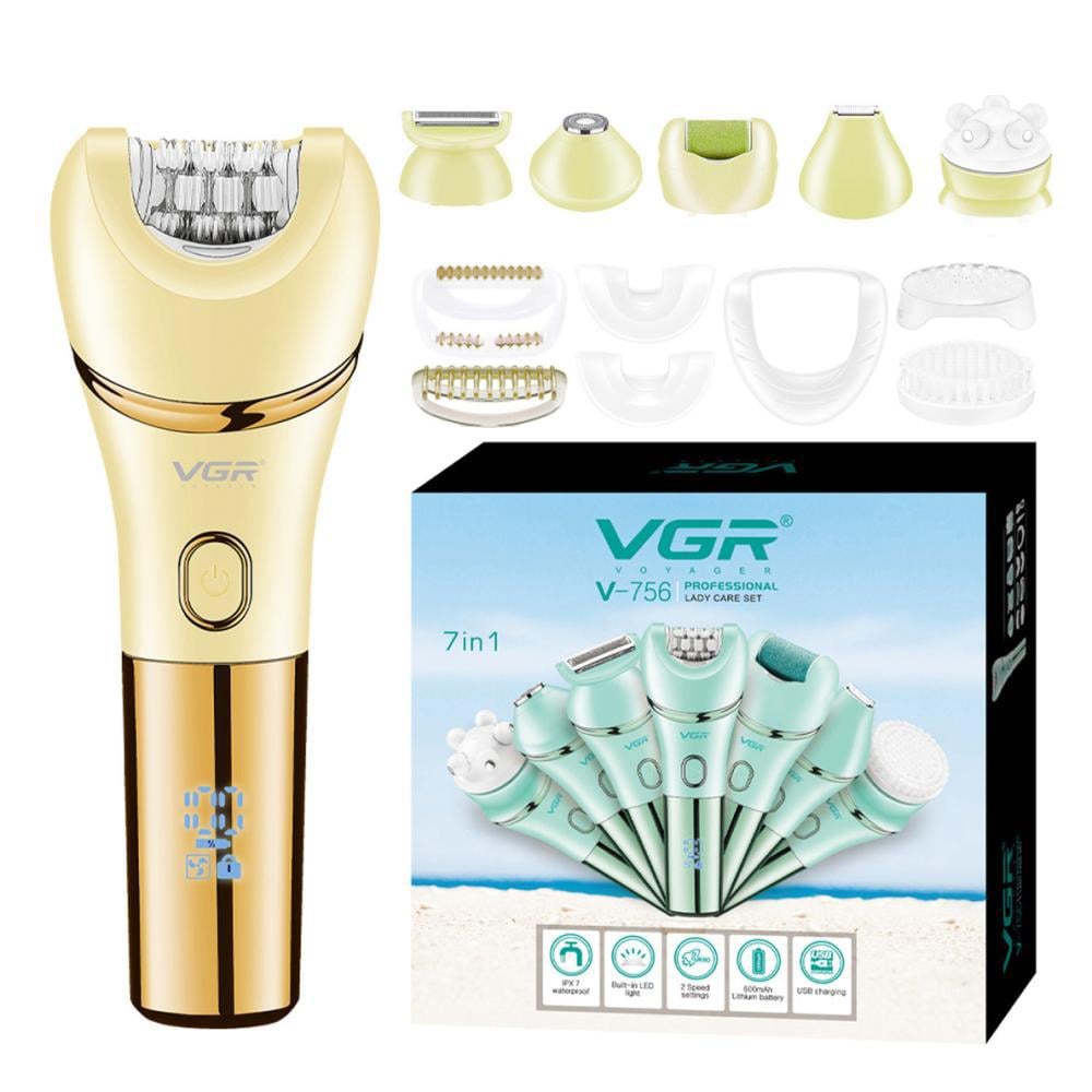 Епілятор VGR V-756 7в1 Gold (13352229)
