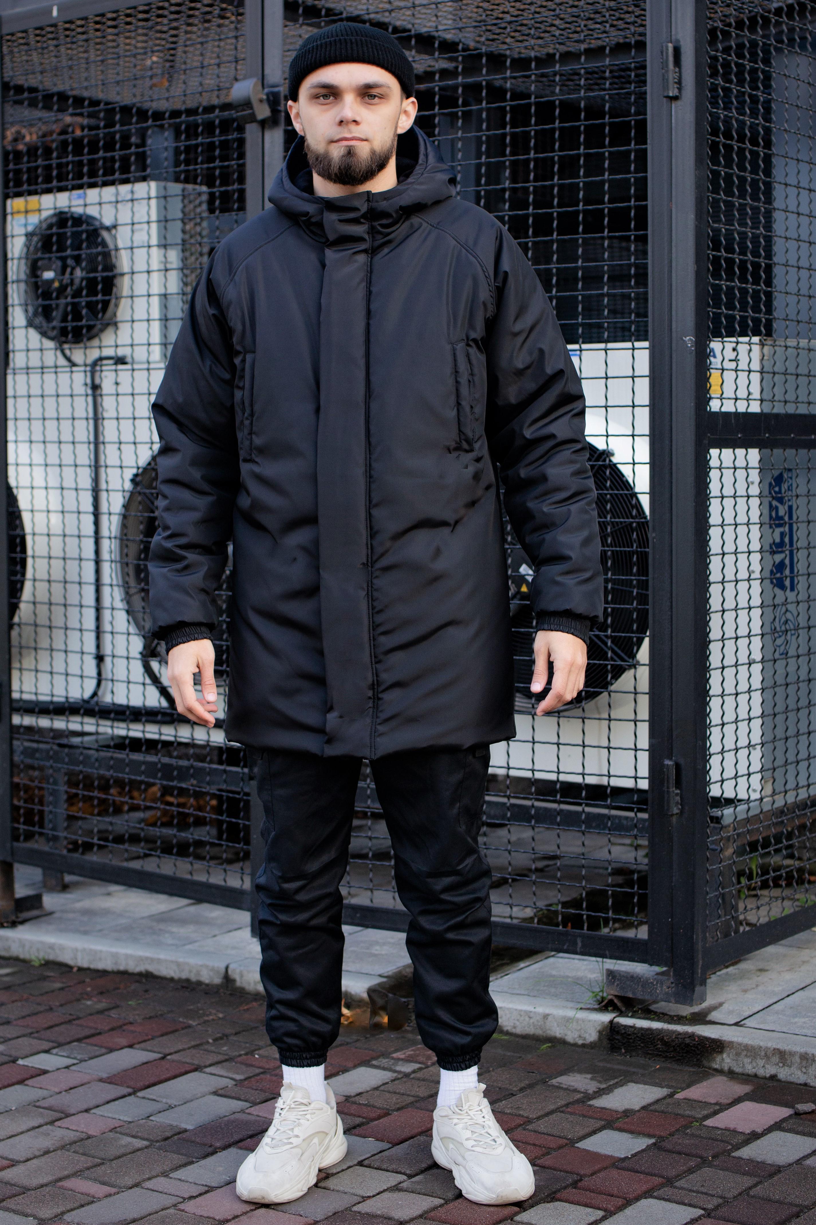 Парка зимова Without Island man S Black (S8048904) - фото 2