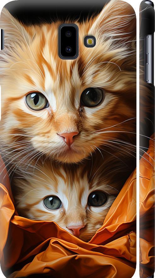 Чехол на Samsung Galaxy J6 Plus 2018 Котики 2 (5664m-1586-42517)