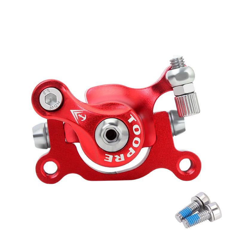 Гальмівна машинка дискова вело Toopre правостороння для дисків 120 мм 140 мм 160 мм супорт колодки адаптер монтажні гвинти Гальмівна машинка дискова вело Toopre правостороння для дисків 120 мм 140 мм 160 мм супорт колодки адаптер монтажні гвинти