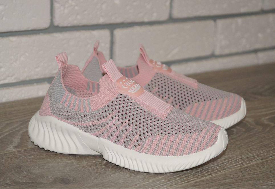 Кроссовки текстильные Krok р. 36 23 см Розовый (30921-36)