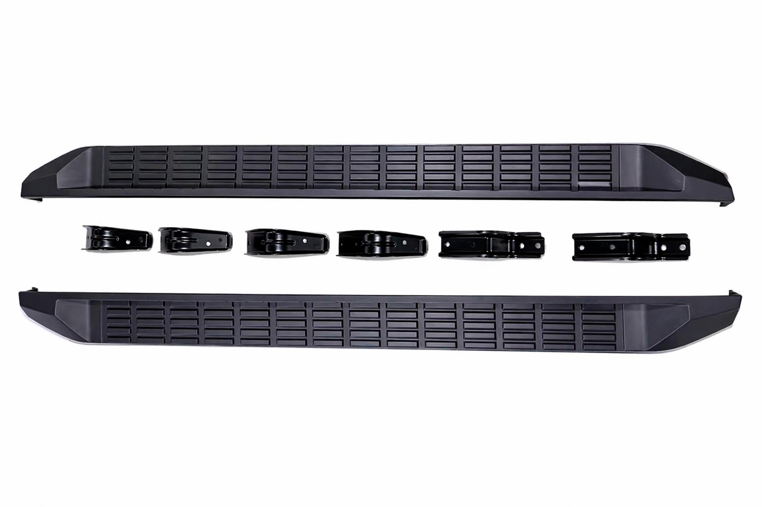 Боковые пороги Cixtai OEM для Mitsubishi L200 2024- рр. алюминий/пластик 2 шт. (189682)