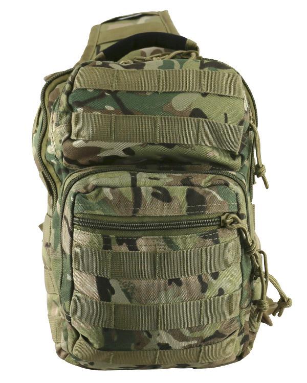 Рюкзак однолямочный Kombat UK Mini Molle Recon Shoulder Bag (kb-mmrsb-btp yavs L)