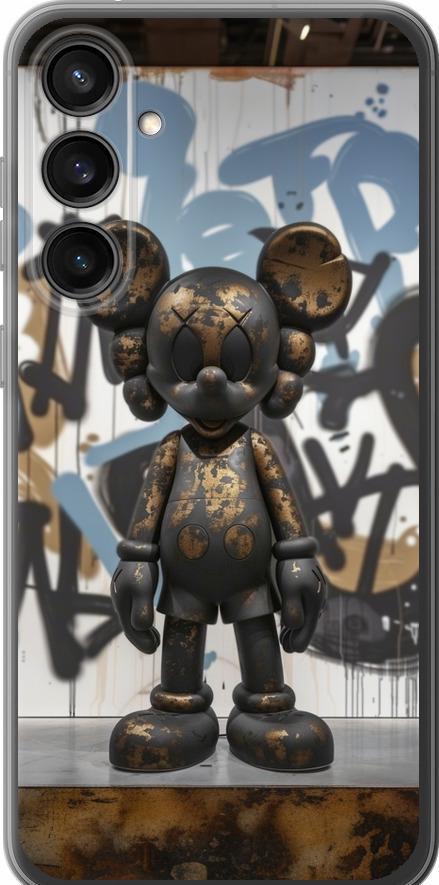 Чехол на Samsung Galaxy S23 FE Bronze kaws v2 (6098u-3136-42517)