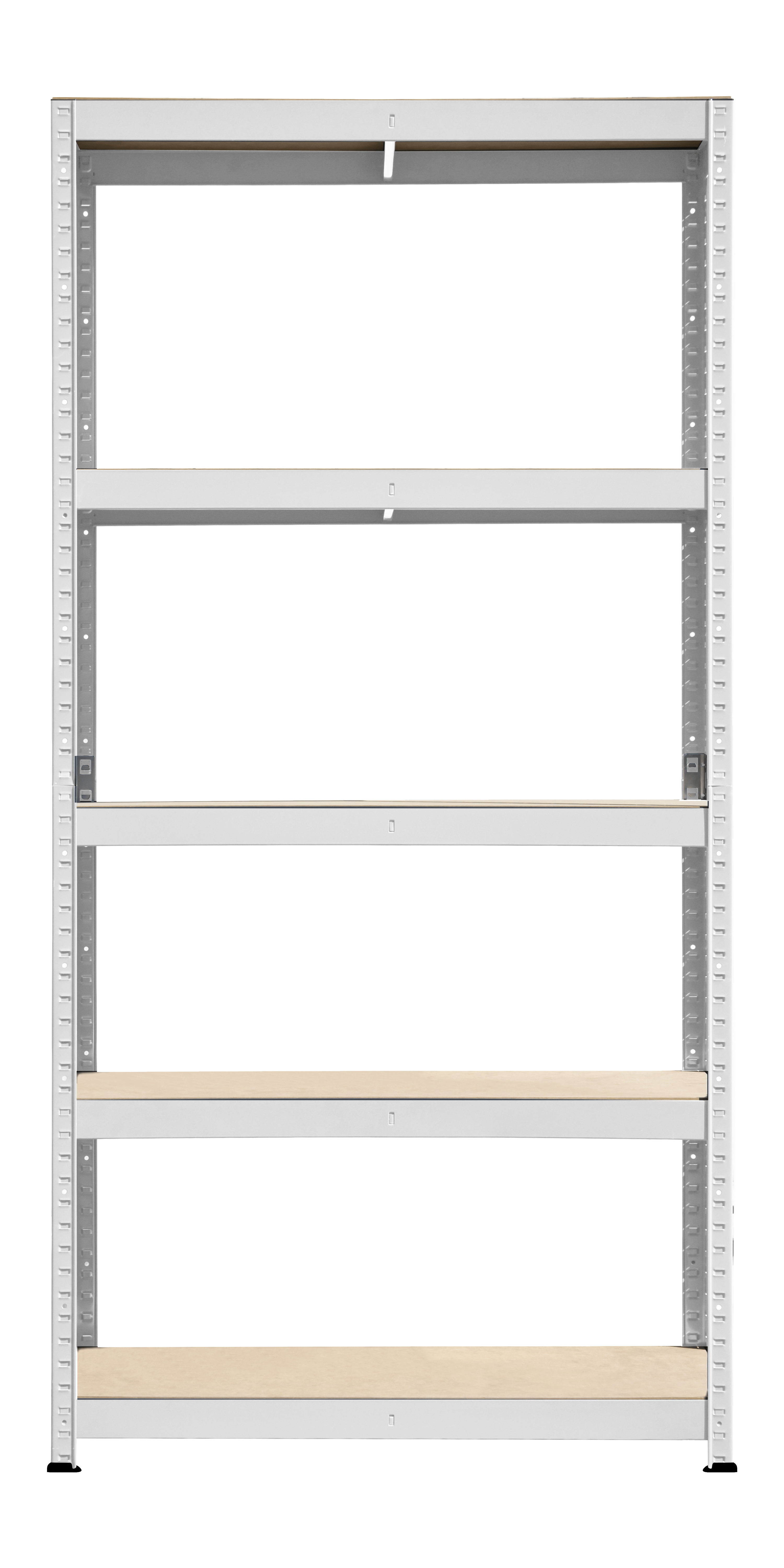 Стеллаж StahlPro Spectrum 1800x900x500 мм металлический белый окрашенный 5 полок ХДФ - фото 8 Стеллаж StahlPro Spectrum 1800x900x500 мм металлический белый окрашенный 5 полок ХДФ - фото 8