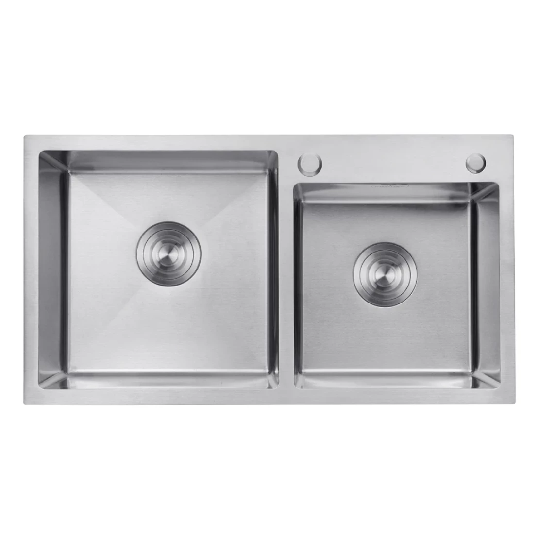 Мийка для кухні Kroner KRP Gebürstet 7843ZHM 3/1 мм з нержавіючої сталі (CV022805) - фото 1