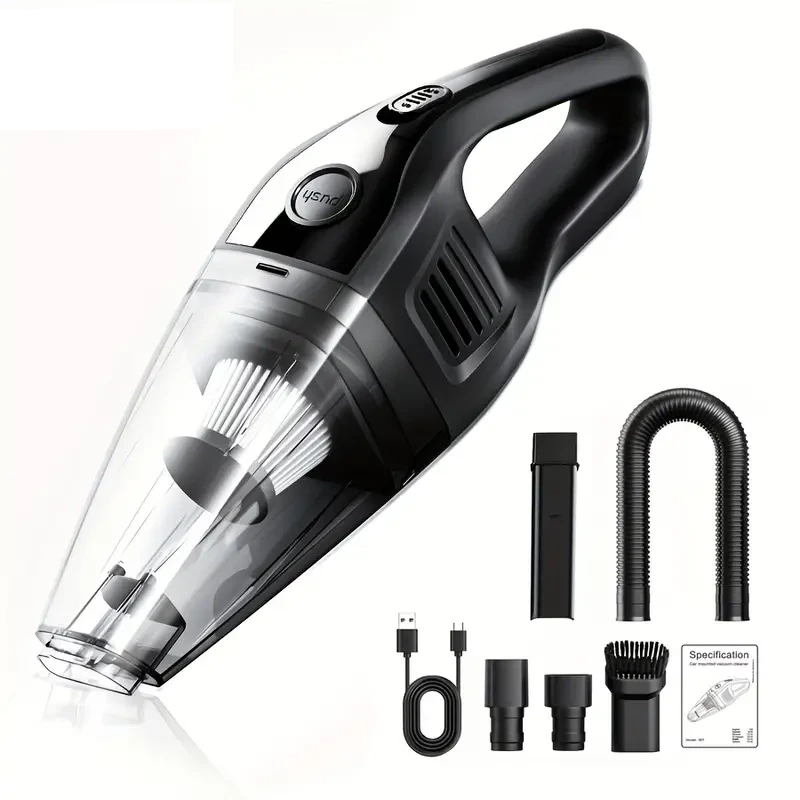 Автомобильный пылесос с аксессуарами VacuumCar 12 В Черный (2471372682)