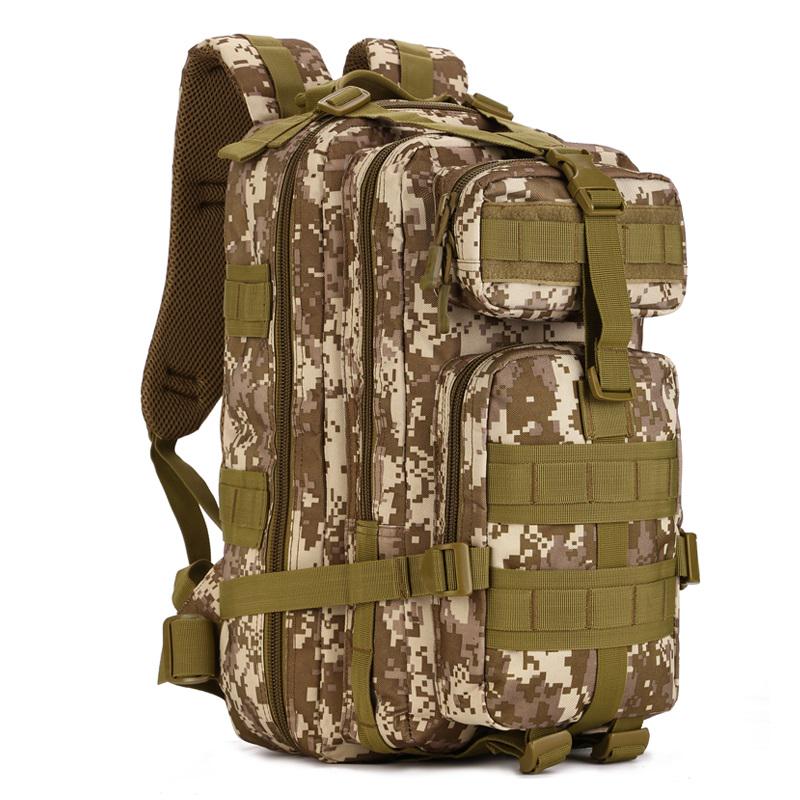 Рюкзак тактичний Protector Plus S411 40 л з системою Molle Desert Digital Камуфляж
