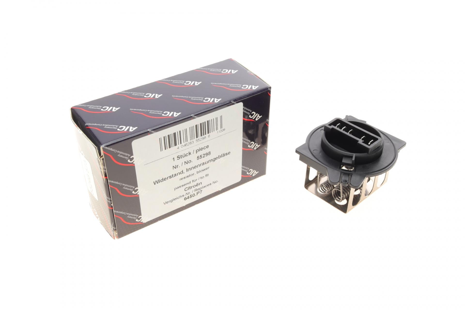 Реостат печки Citroen Berlingo/Peugeot Partner 1.6 HDI 05 (55298 AIC)