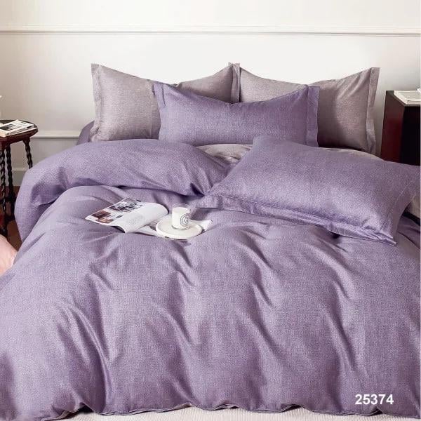 Комплект постельного белья Viluta 25374 с простыней на резинке евро 160х200х25 см (1541)