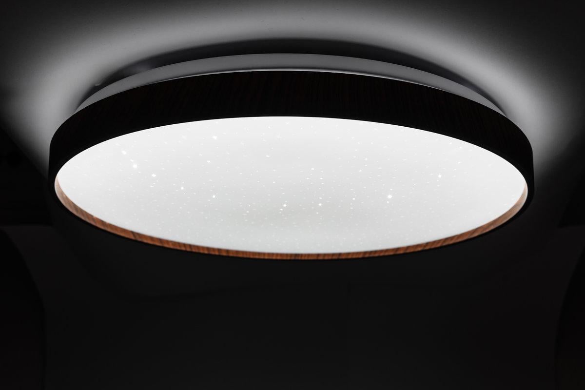 Светильник потолочный Vestum FOREST звездное небо 60W 3000К-6500К с ДУ 395х65 мм Амарант - фото 3