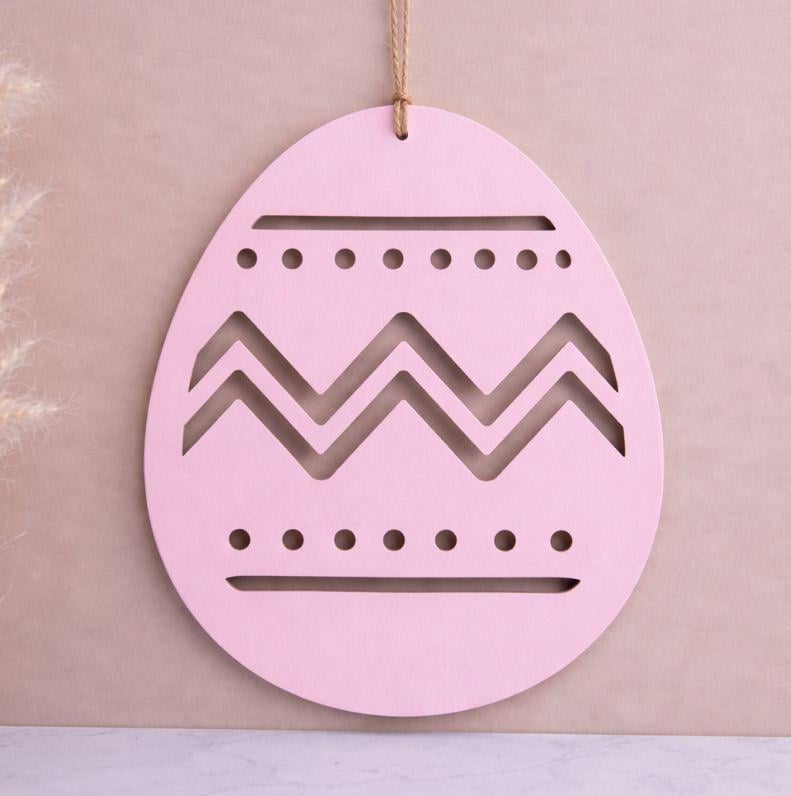 Подвеска писанка с узором (9088-6)