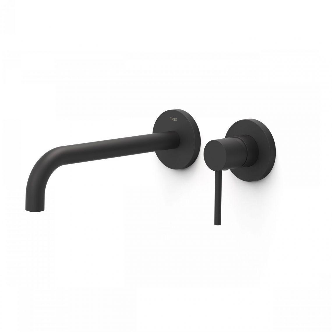 Смеситель для умывальника Tres Study Exclusive Черный матовый (26230002NM)